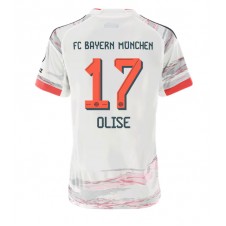 Bayern Munich Michael Olise #17 Bortedrakt Kvinner 2025-26 Kortermet